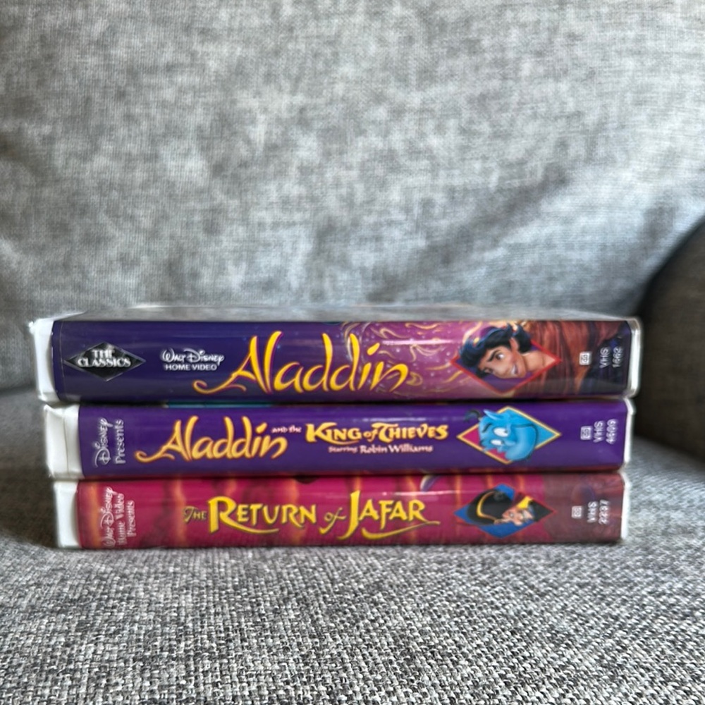 Disney Aladdin VHS Collection